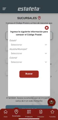 Estafeta Móvil android App screenshot 11